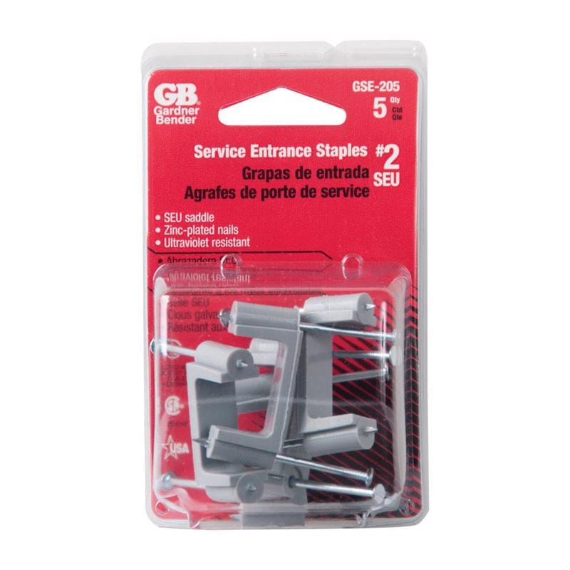 Gardner Bender GSE-205 1 in. W Plastic Insulated Service Entrance Cable Strap 5 pk