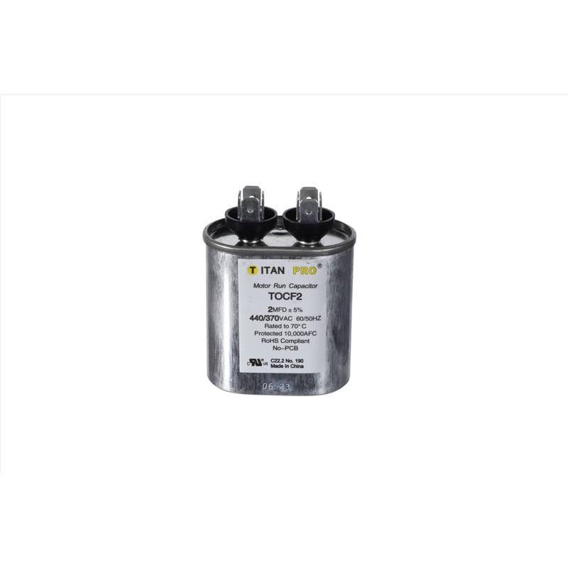 Titan Pro TOCF2 2 MFD 440 V Oval Run Capacitor