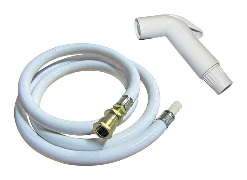 Plumb Pak PP815-8 For Universal White Faucet Sprayer with Hose