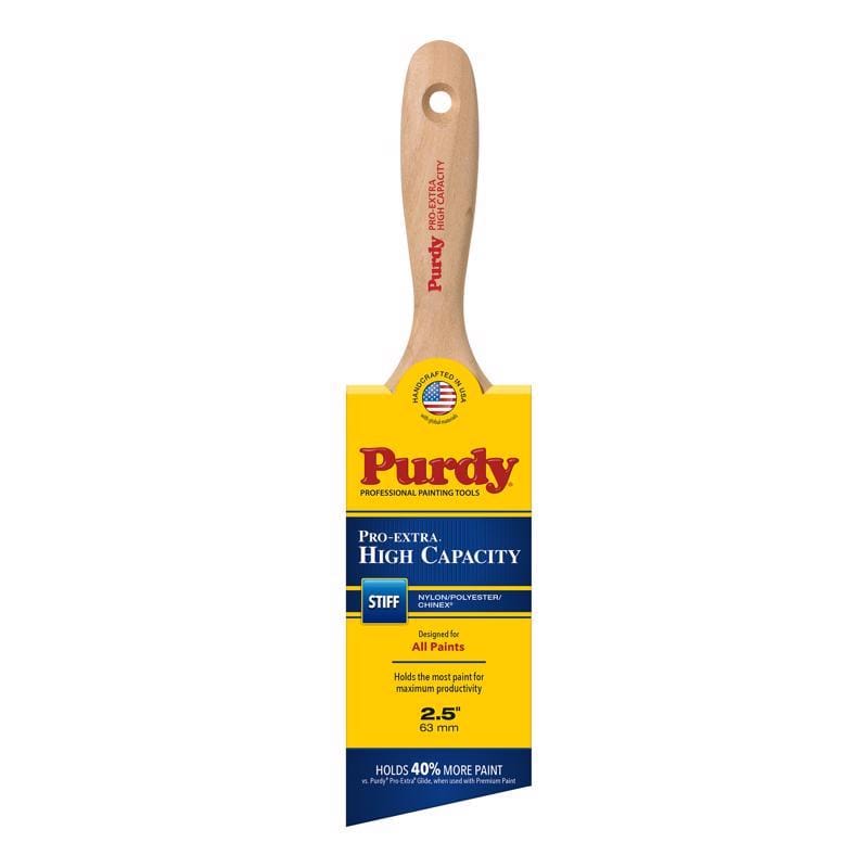 Purdy 145424725 Pro-Extra High Capacity 2-1/2 in. Stiff Angle Paint Brush