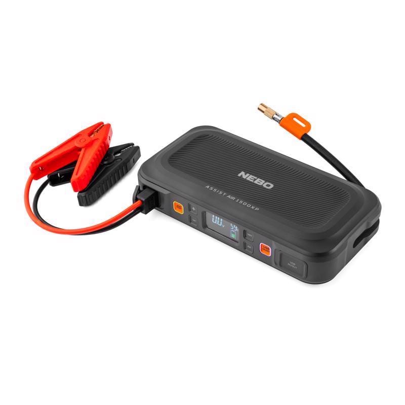 Nebo NEB-JMP-0005 Assist Air Automatic 12 V 1500 amps Jump Starter and Inflator