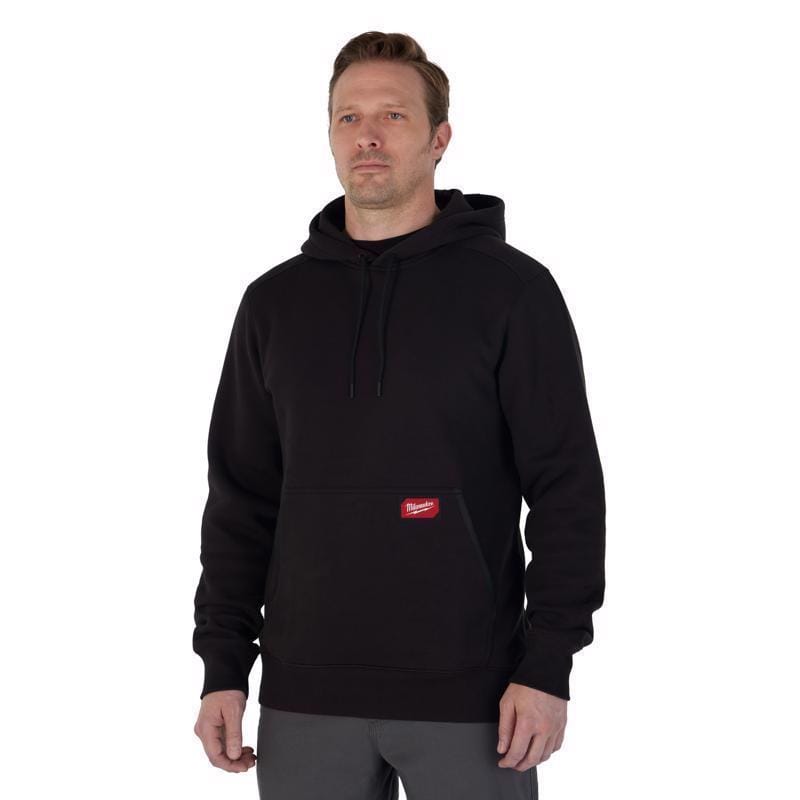 Milwaukee 351B-2X MIDWEIGHT PULLOVER HOODIE BLACK - 2X