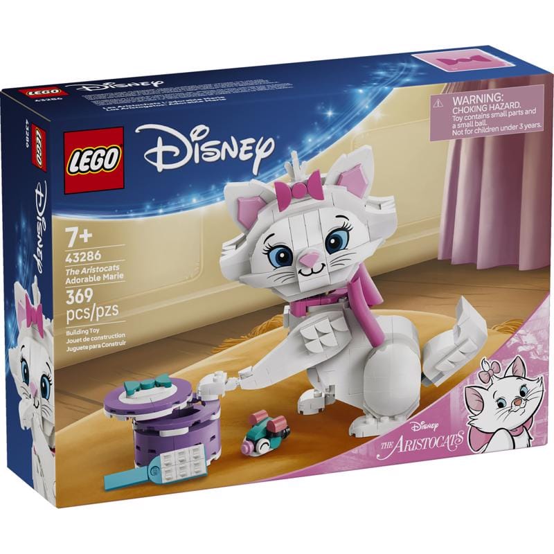 Lego 43286 Disney The Aristocats Adorable Marie Building Set Multicolor 369 pc