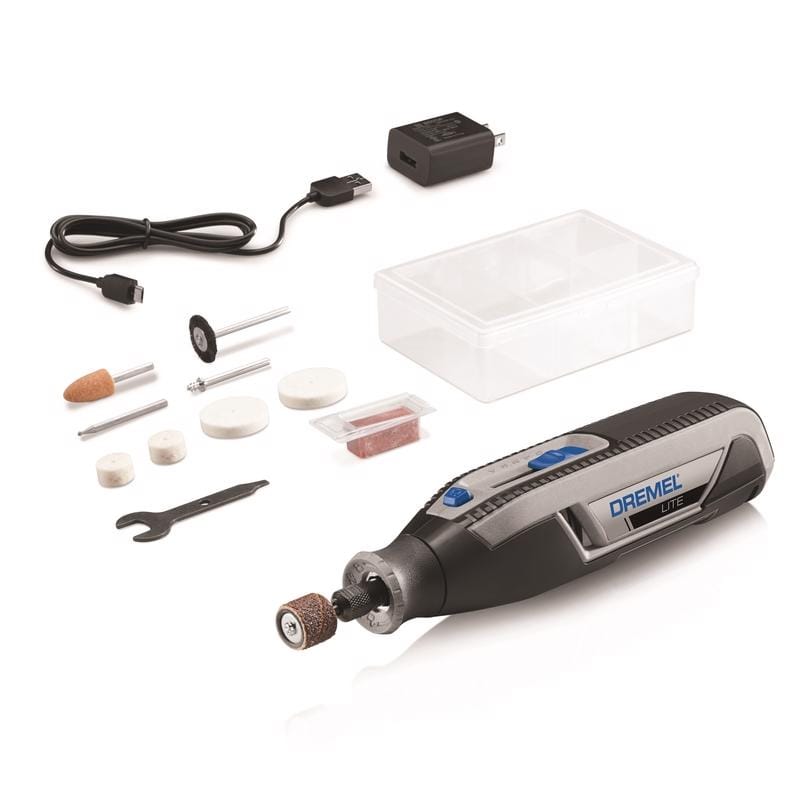 Dremel 7760-N/10 4V Lite Cordless Rotary Tool Kit (Battery & Charger)