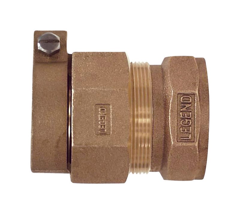 Legend Valve 313-274NL 3/4 in. FIP Pattern X 3/4 in. D CTS Pack Joint Bronze Adapter