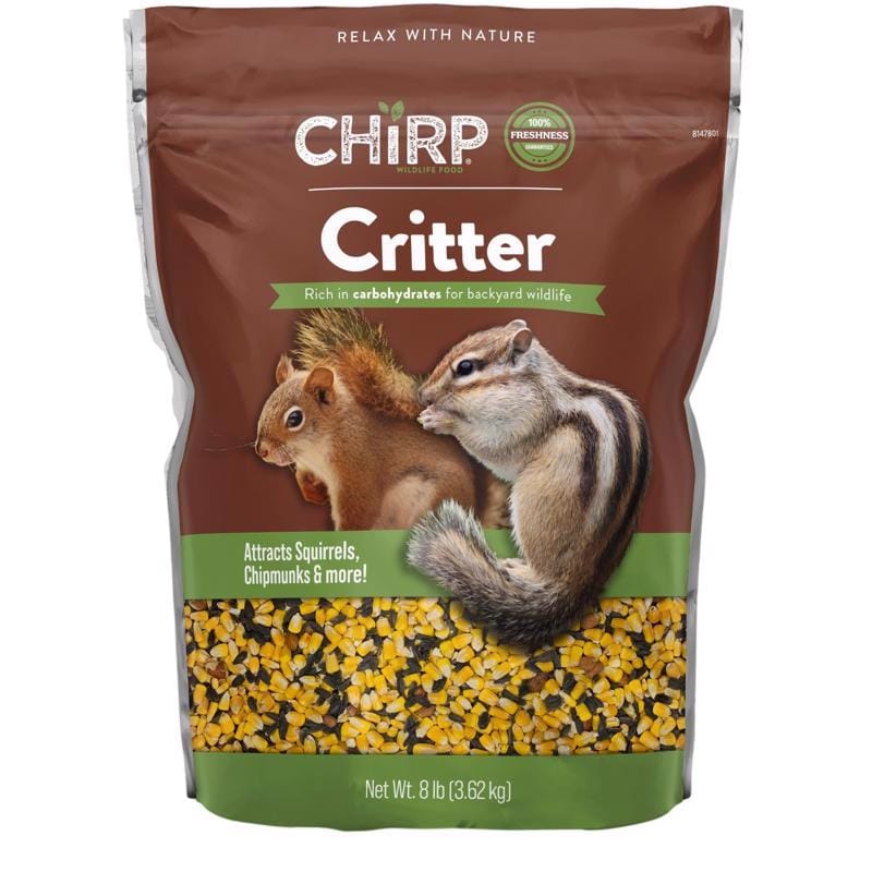Chirp 17411 Critter Wild Bird Seed 8 lb