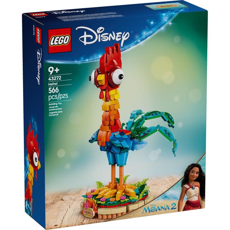 Lego 43272 Disney Heihei Building Set Multi 566 pc