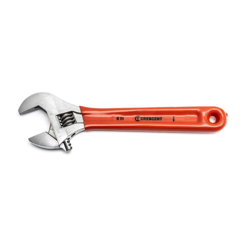 Crescent AC38CVS Metric and SAE Adjustable Wrench 8 in. L 1 pc