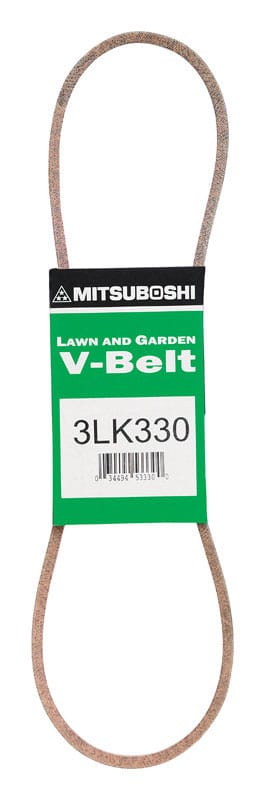 Mitsuboshi 3LK330 Super KB Standard V-Belt 0.38 in. W X 33 in. L For Snow Blowers