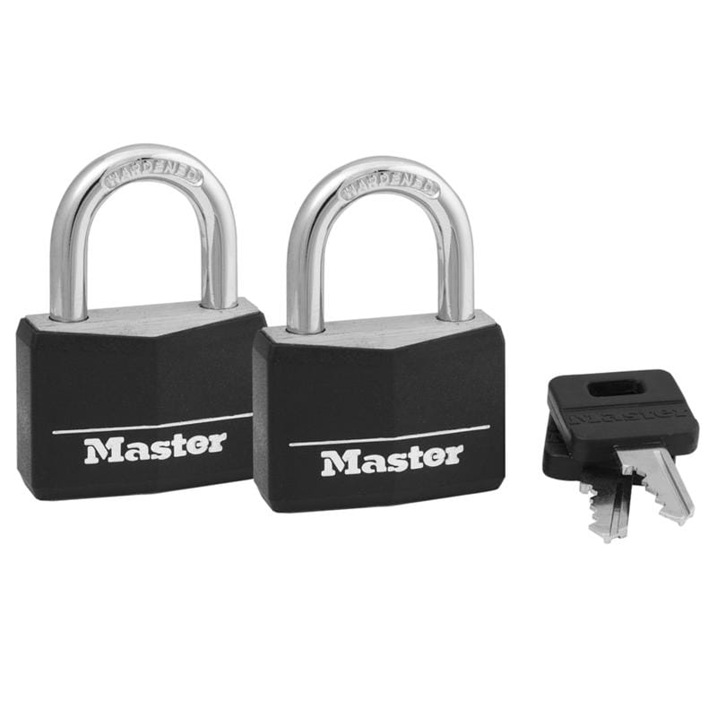 Master Lock 141T 1-7/8 in. H X 1-9/16 in. W Vinyl 4-Pin Cylinder Covered Padlock