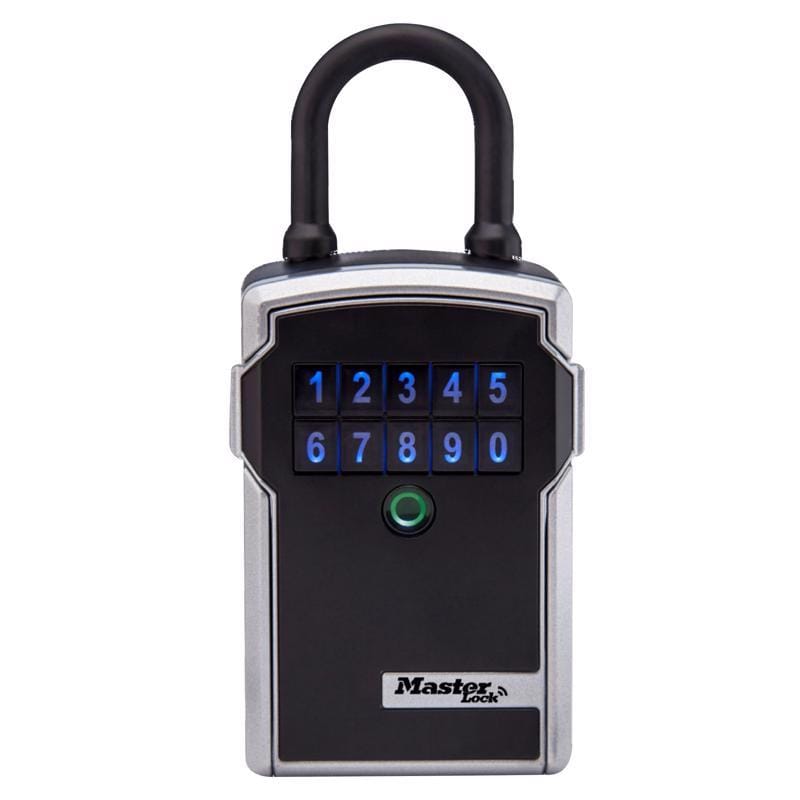 Master Lock 5440EC 7-13/64 in. H X 3-1/4 in. W X 2-5/16 in. L Metal Resettable Bluetooth Lock Box