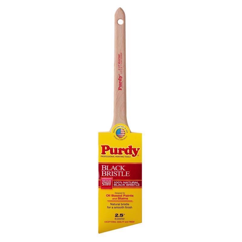 Purdy 145024025 Black Bristle Adjutant 2-1/2 in. Medium Stiff Angle Trim Paint Brush