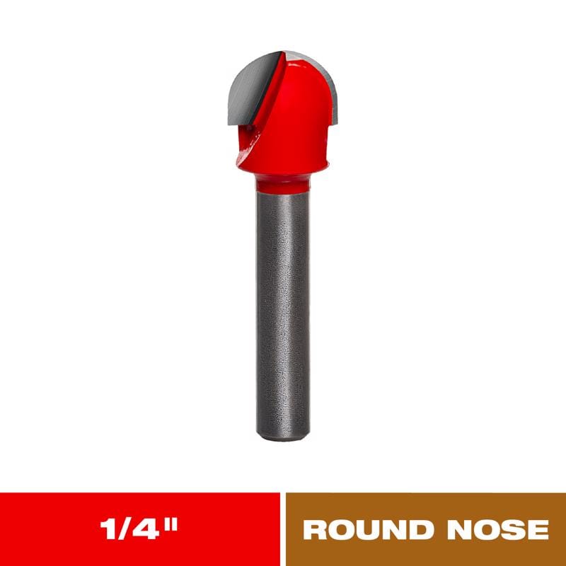 Diablo DR18108 1/2 in. D X 1/4 in. X 1-13/16 in. L Carbide Round Nose Router Bit