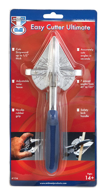 Midwest Products 1134 12 in. Fixed Blade Cutter Blue 1 pk
