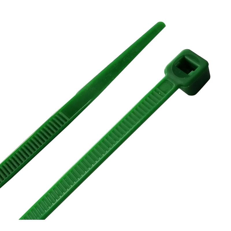 Home Plus LH-S-300-12-GN 11.8 in. L Green Cable Tie 100 pk