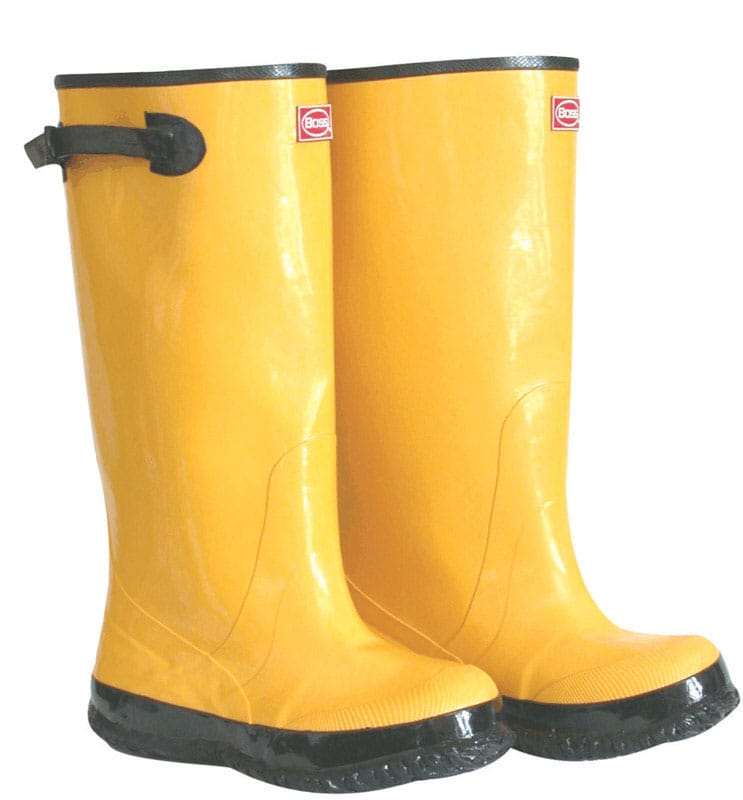 Boss 2KP448112 Knee Boots 12 US Yellow Waterproof