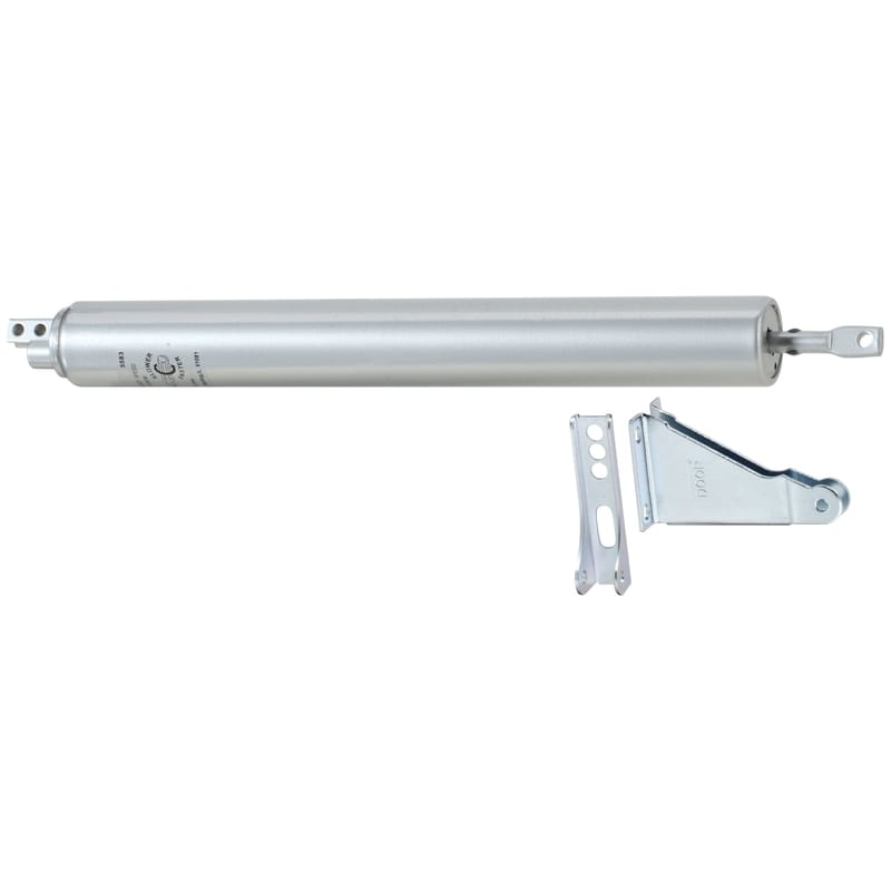 National Hardware N181-602 Aluminum Silver Steel Air Controlled Screen/Storm Door Closer