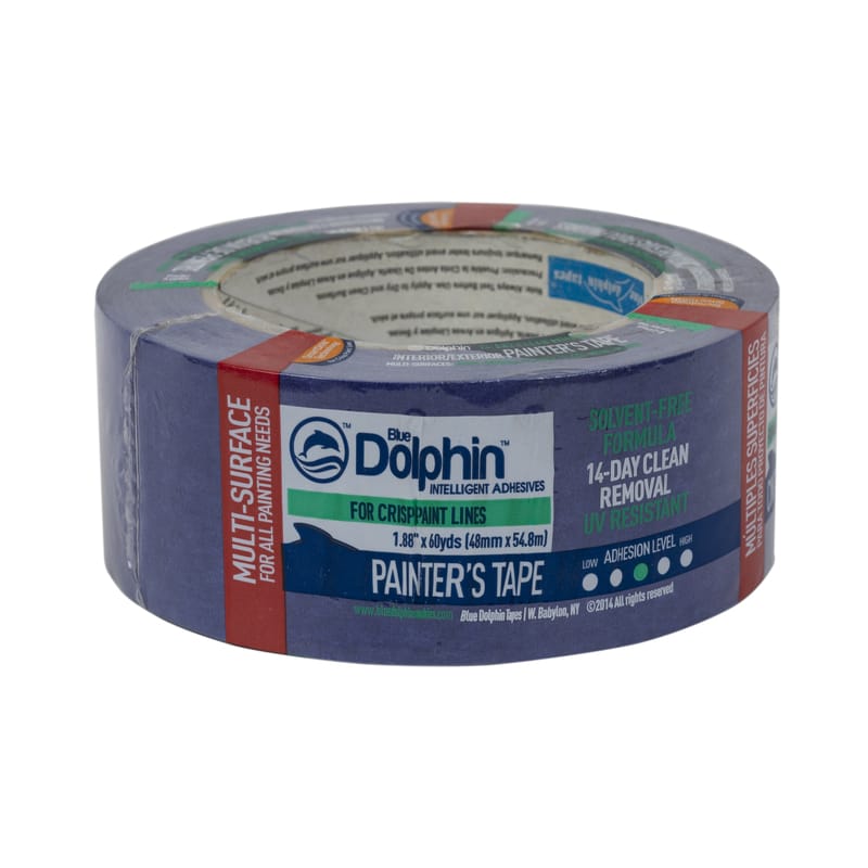 Blue Dolphin TP BDT 0200 1.88 in. W X 60 yd L Blue Medium Strength Painter's Tape 1 pk