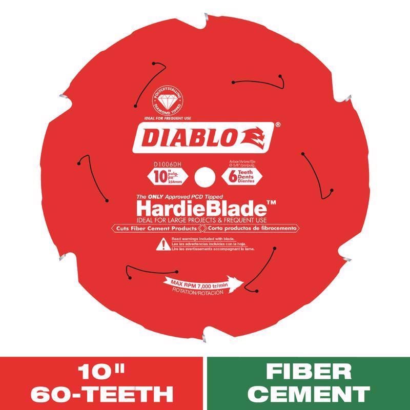 Diablo D1006DH BLADE HARDIE 10" 6T