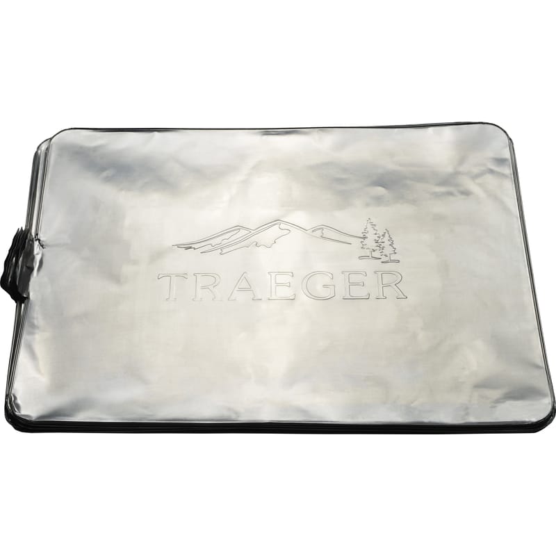 Traeger BAC408 Aluminum Drip Tray Liner 19.5 in. L X 12.75 in. W For Traeger