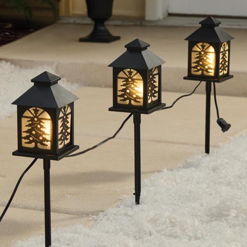 Celebrations 22157-71 LED Warm White Christmas Tree 6.5 in. Pathway Decor