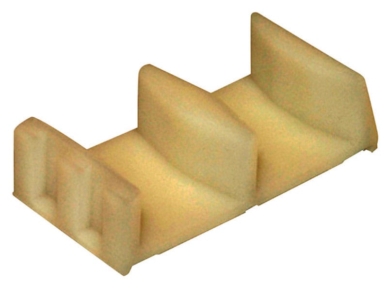 Barton Kramer 303C 0.625 in. H X 2.125 in. W Beige Shower Door Bottom Guide