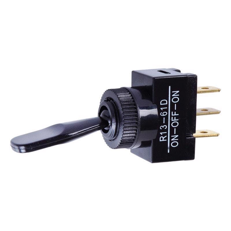 Jandorf 61117 20 amps Single Pole Toggle Automotive/Marine Switch Black 1 pk