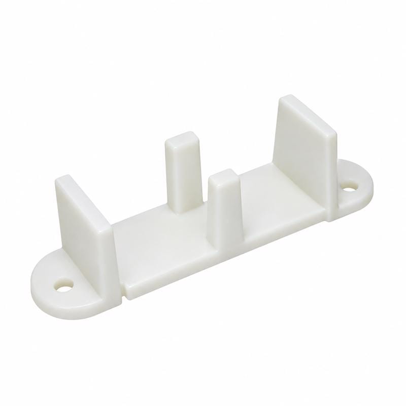 Barton Kramer 380C 2.75 in. L Brown Plastic Closet Door Guide 1 pk