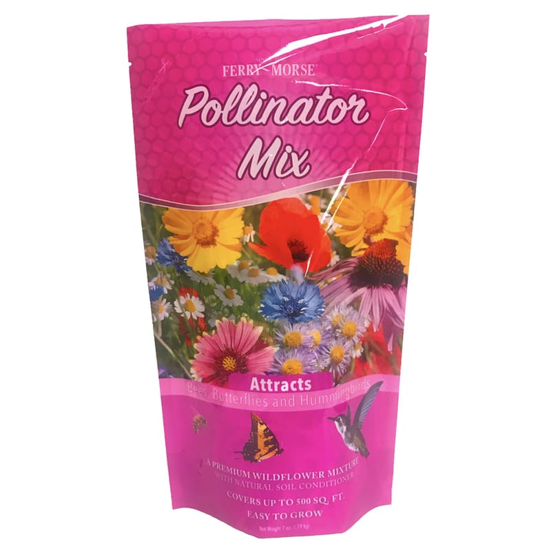 Ferry-Morse WFPOL18 Pollinator Wildflower Mix Seeds 1 pk