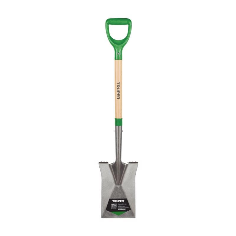 Truper PES-E Tru-Tough 41 in. Steel Square Garden Spade Wood Handle