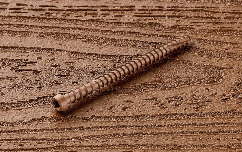 Starborn CXD34T10275 Cap-Tor No. 10 X 2-3/4 in. L Brown Star Undercut Head Composite Deck Screws 350 pk
