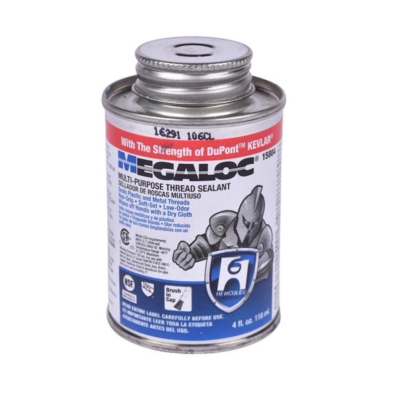 Hercules 15804 Megaloc Blue Thread Sealant 4 oz