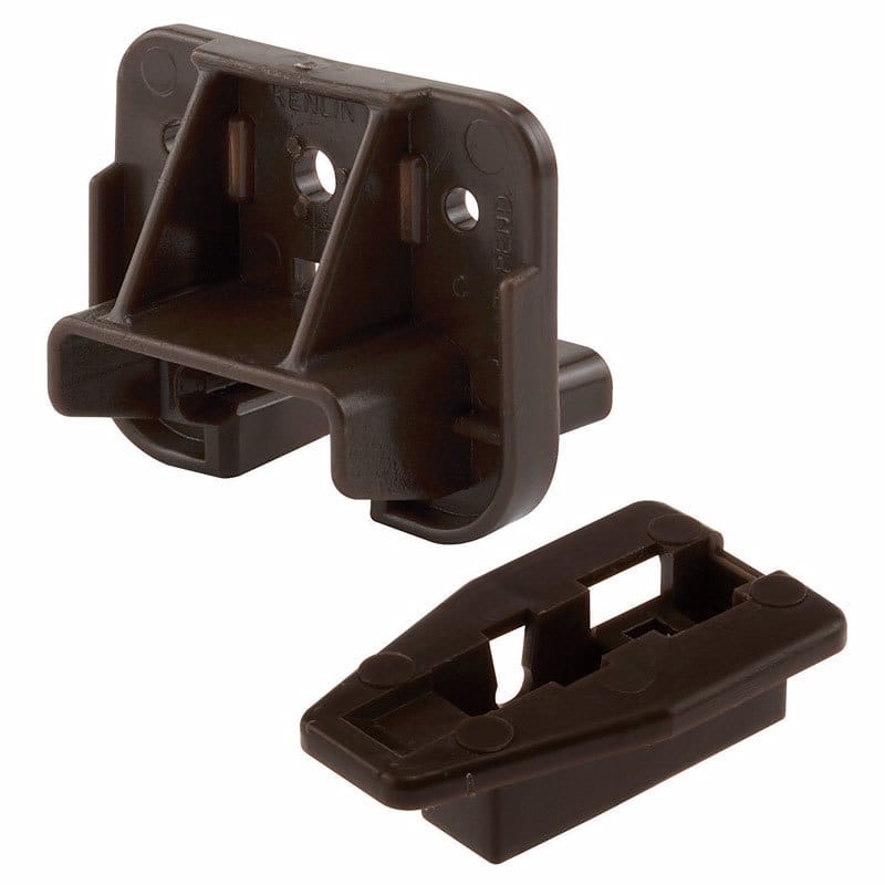 Prime-Line R 7321 1-3/16 in. L Plastic Center Guide Drawer Track Guide And Glide 1 pk