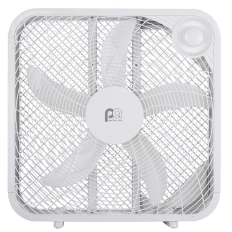 Perfect Aire 2PAFBX20 20 in. H 3 speed Box Fan