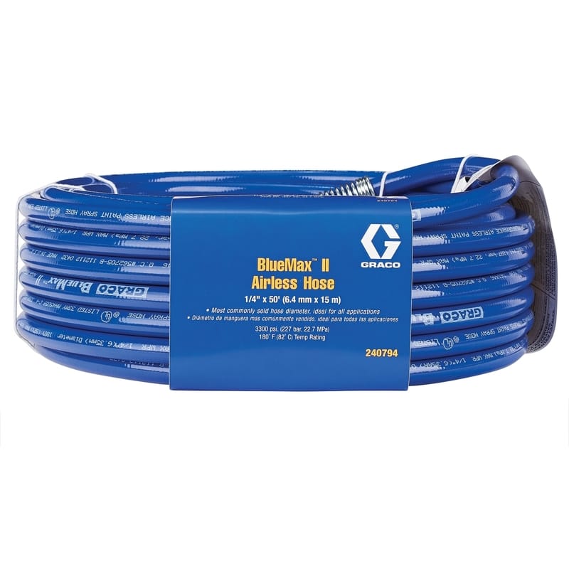 Graco 240794 BlueMax II Airless Sprayer Hose 3300 psi 50 ft.