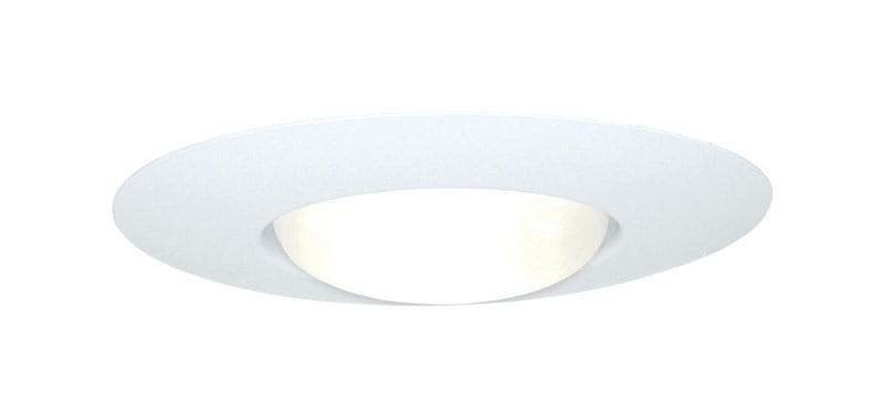 Halo 300P Matte White 6 in. W Metal Open Trim