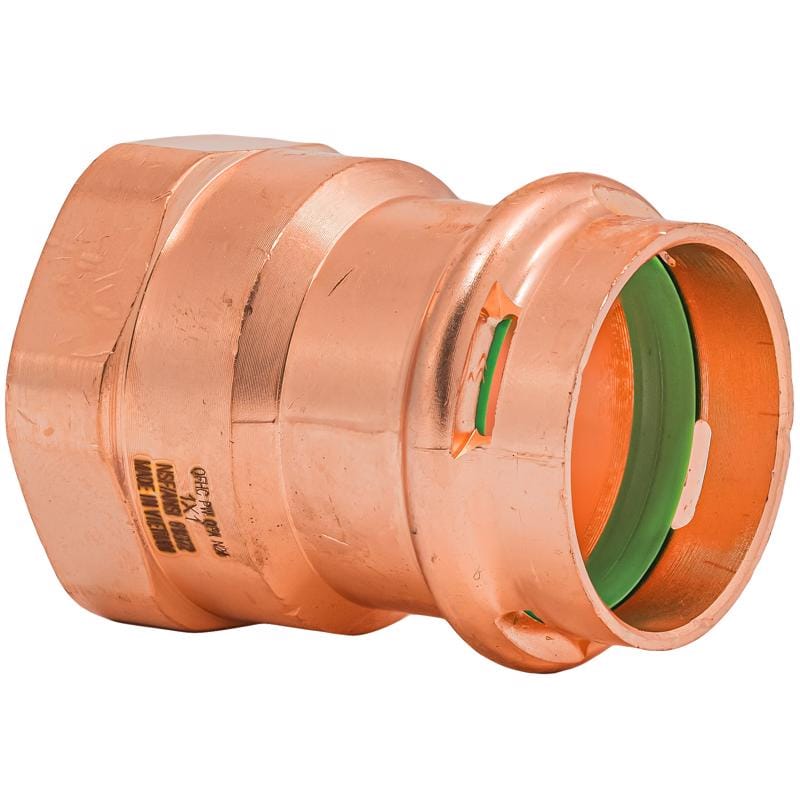 QuickFitting SPWF33R 1 in. Press in. FNPT in. Copper Adapter