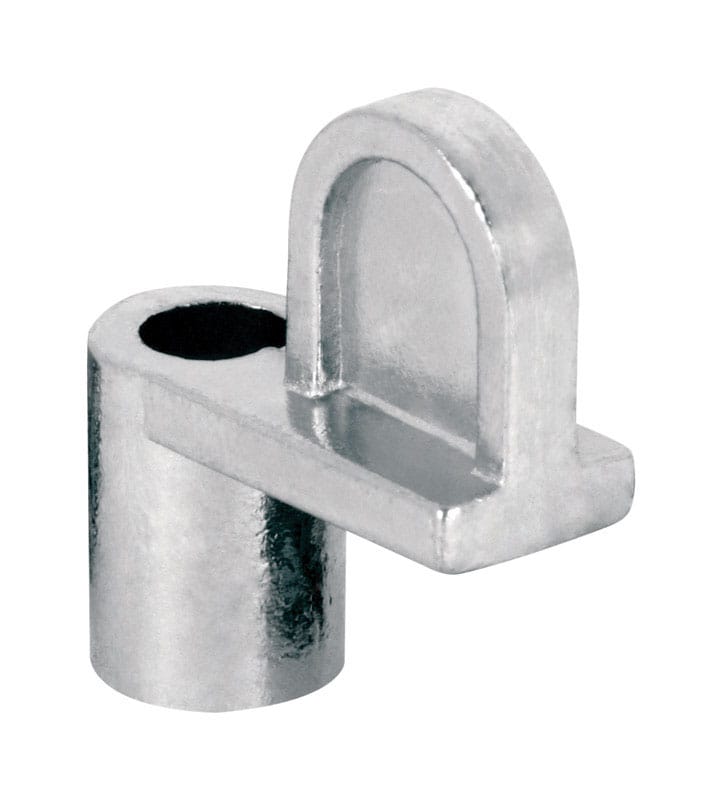 Prime-Line L 5764 Zinc-Plated Silver Die Cast Screen Clip For 3/8 inch 8 pk