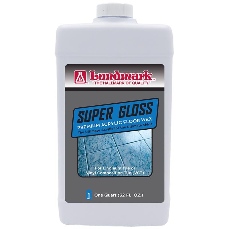 Lundmark 3202F32-6 Super Gloss Anti-Slip Floor Wax Liquid 32 oz