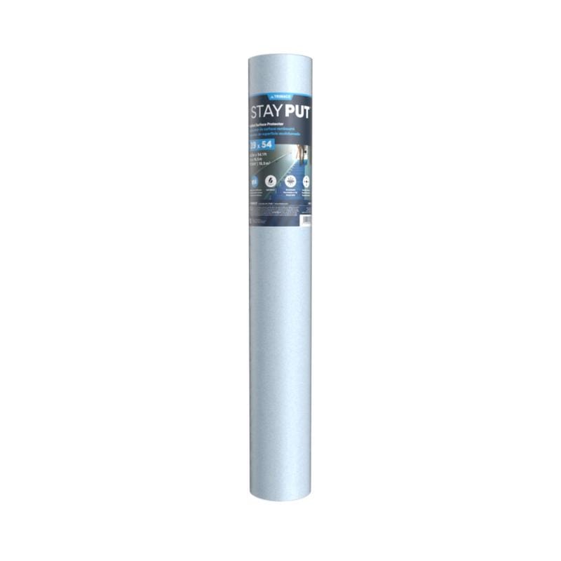 Trimaco 89165 Stay Put Surface Protection 39.37 in. W X 54.13 ft. L Plastic Blue 1 pk