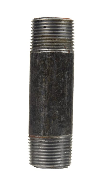 Anvil 8700143509 Beck 1-1/2 in. MPT Black Steel 4 in. L Nipple