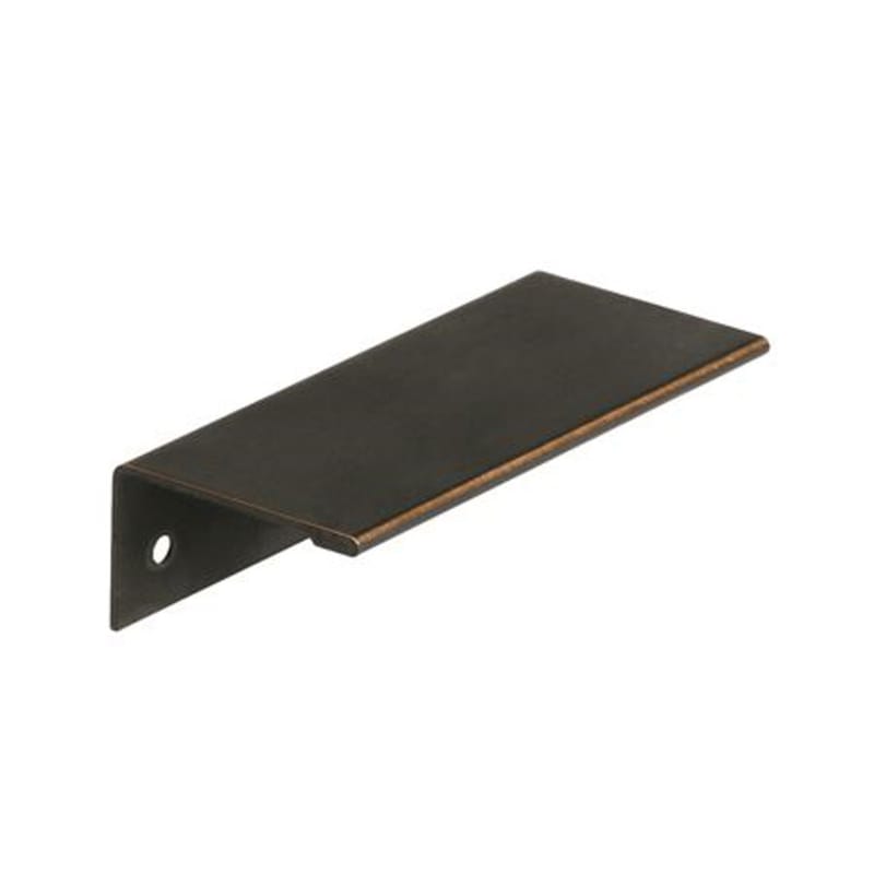 Amerock 2000855 Edge Pulls Contemporary Edge Pull 3 in. Oil Rubbed Bronze Brown 1 pk