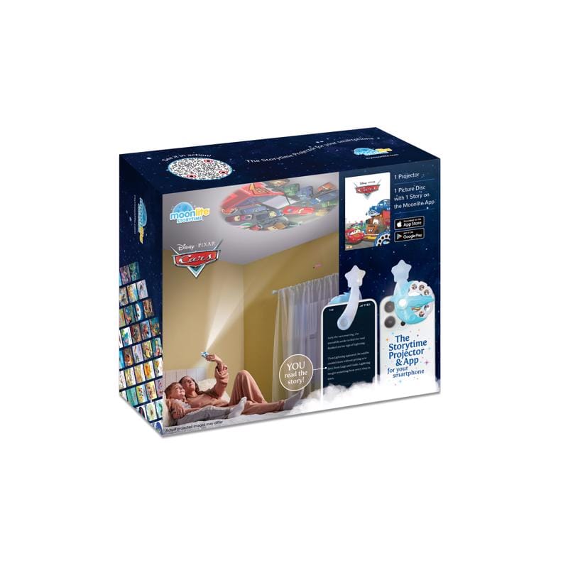 Moonlite Storytime 240043 Disney Pixar Cars Storybook Projector Multicolored