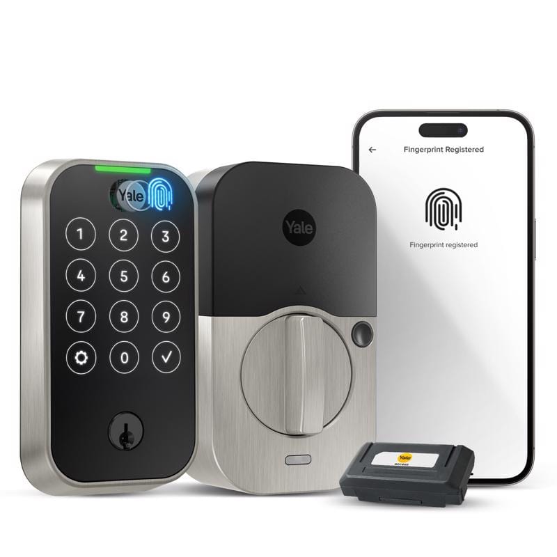 Yale YRD420F-WF1-619 Assure Lock 2 Satin Nickel Metal Wi-Fi Keypad Smart Lock