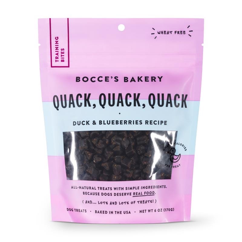 Bocce'S BCB-A30103 Quack, Quack, Quack Duck and Blueberries Chews For Dogs 6 oz