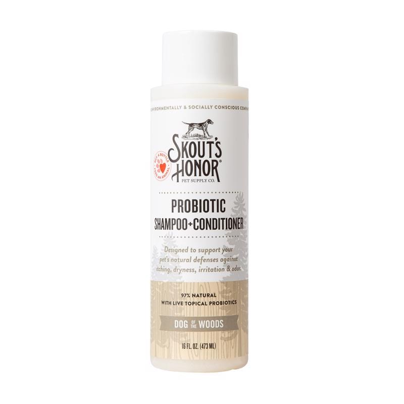 Skout'S Honor SH19SCDW16 Sandalwood Vanilla Cat/Dog Shampoo and Conditioner 16 oz 1 pk