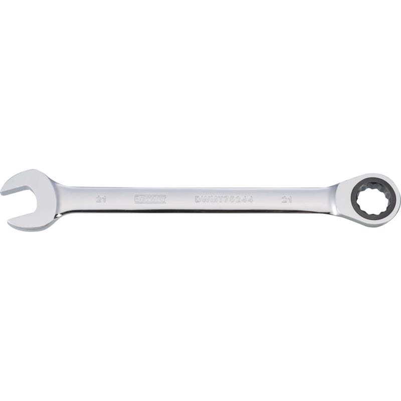 Dewalt DWMT75244OSP 21 mm X 21 mm Metric Ratcheting Combination Wrench 11-7/32 in. L 1 pc