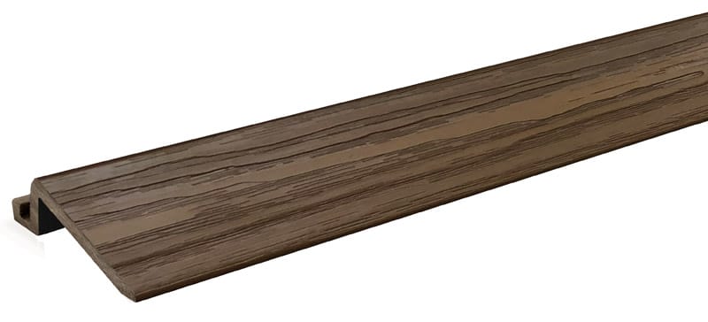 Aura DST-004-WN01 1 in. H X 3 in. W X 24 in. L Prefinished Walnut Polystyrene Floor Transition