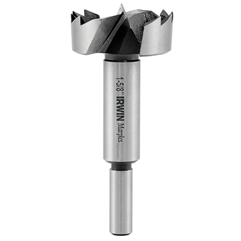 Irwin 1966935 Marples 1-5/8 in. X 4 in. L Carbon Steel Forstner Drill Bit Round Shank 1 pc
