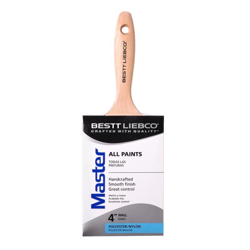 Bestt Liebco 552565700 Master 4 in. Flat Trim Paint Brush